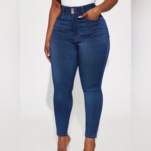 Fashion Nova Booty Lifting High Waist Skinny Jeans NWT